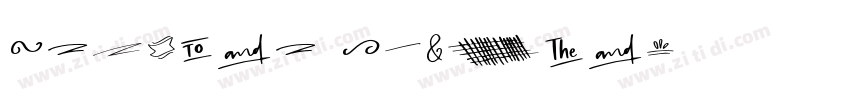 Textile Symbols字体转换 Textile Symbols字体转换